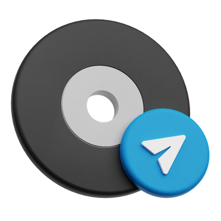 Envoi de cd  3D Icon