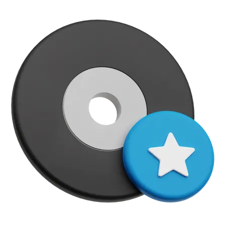 CD préféré  3D Icon