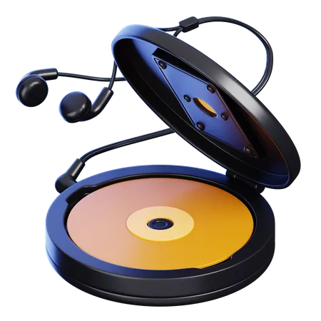 CD Player  3D Icon