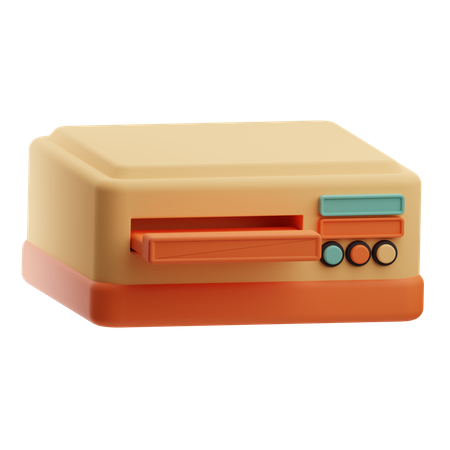 Cd Player  3D Icon