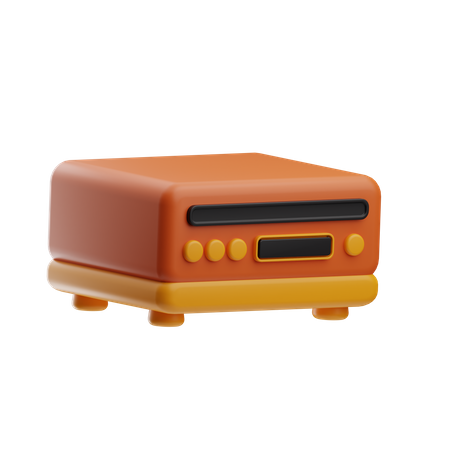 Cd Player  3D Icon