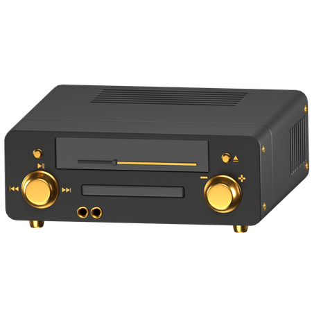CD Player  3D Icon