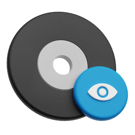 Cd View  3D Icon