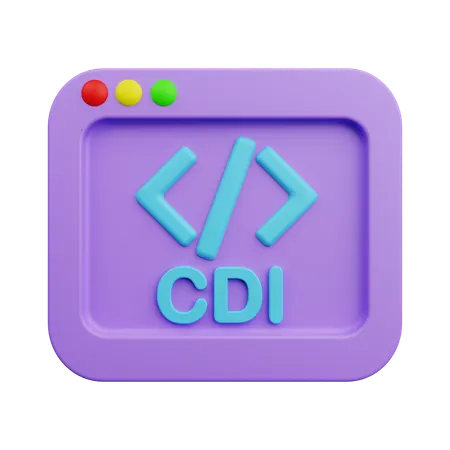 CDI Inject  3D Icon