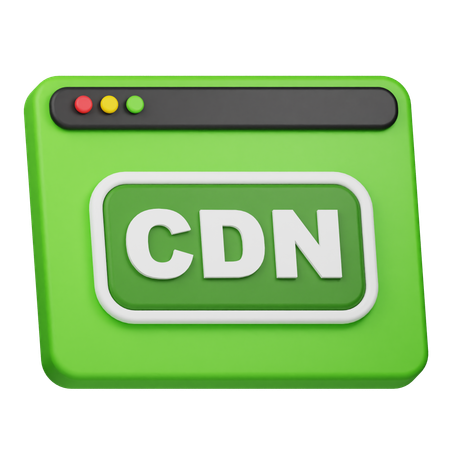 CDNウェブサイト  3D Icon