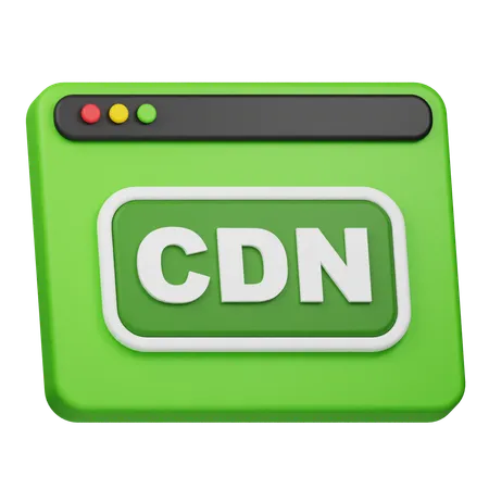 CDNウェブサイト  3D Icon