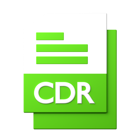 Cdr-Datei  3D Icon