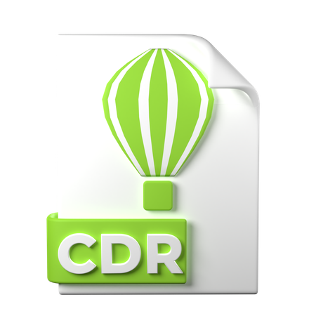 Cdr-Datei  3D Icon