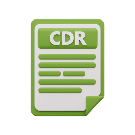 Cdr-Datei  3D Icon