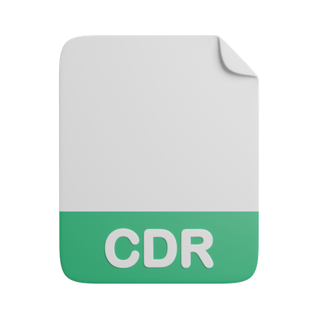 Cdr-Datei  3D Icon