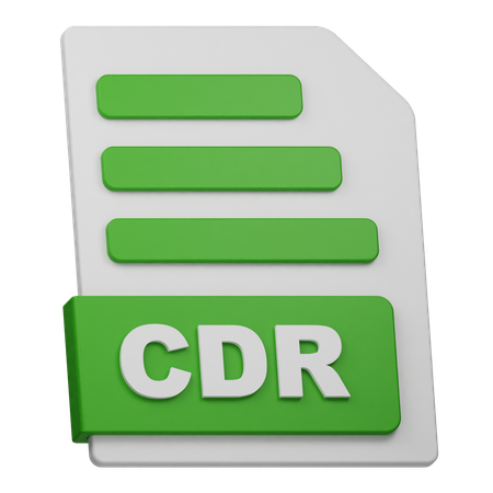 Cdr ファイル  3D Icon