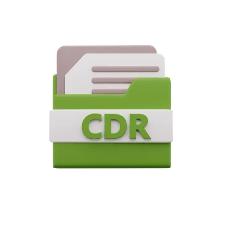 Cdr File  3D Icon