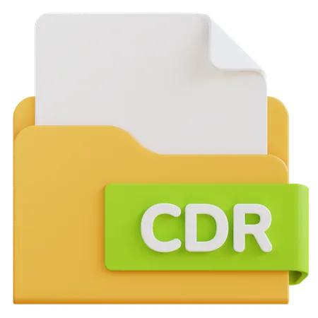 Cdr File  3D Icon