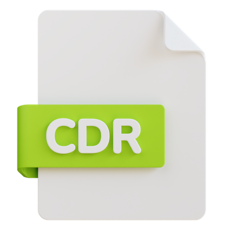 Cdr File  3D Icon