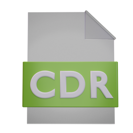 Cdr File  3D Icon