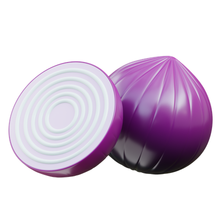 Cebola  3D Icon