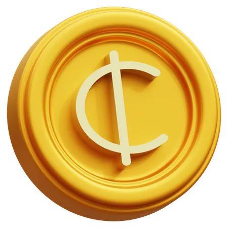 Cedi  3D Icon