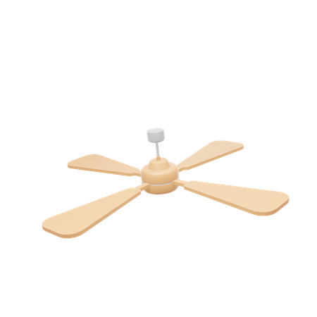 Ceiling Fan  3D Icon