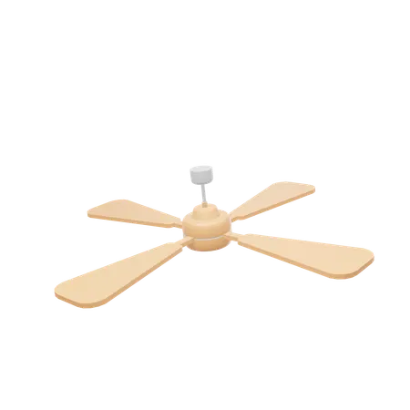 Ceiling Fan  3D Icon