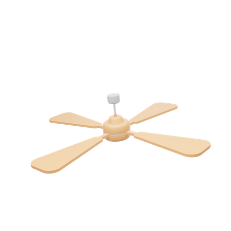 Ceiling Fan  3D Icon