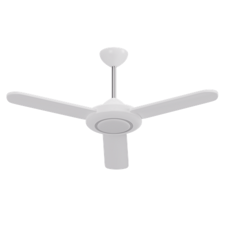 Ceiling Fan 3D Icon