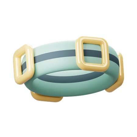 Ceinture de pondération  3D Icon