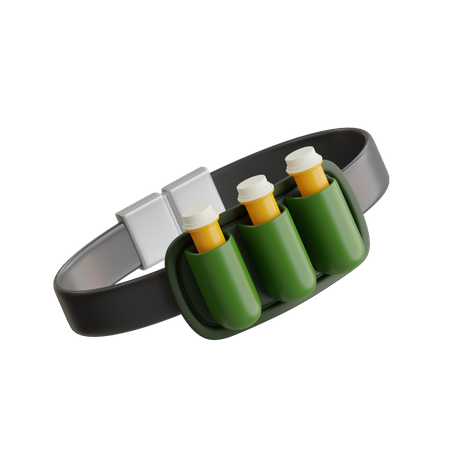 Ceinture de munitions  3D Icon