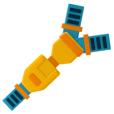 Ceinture de sécurité de voiture  3D Icon