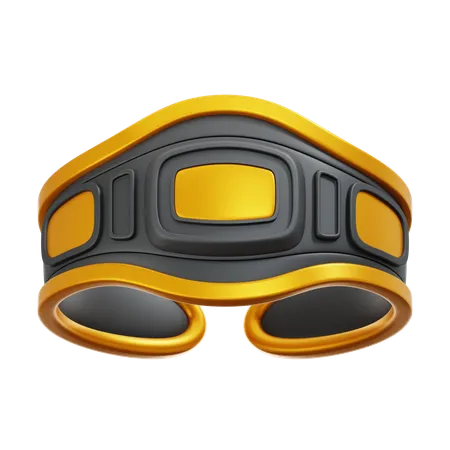 Ceinture de victoire de boxe  3D Icon