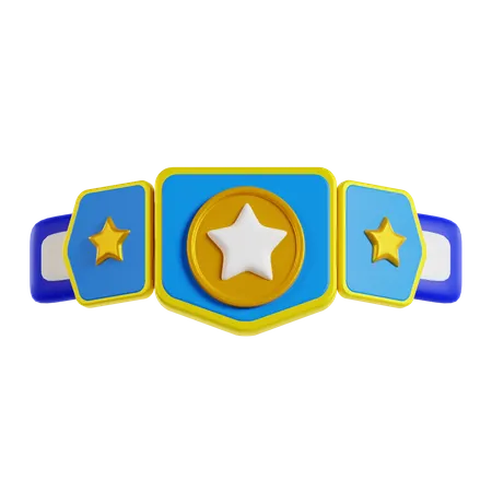 Ceinture étoile  3D Icon