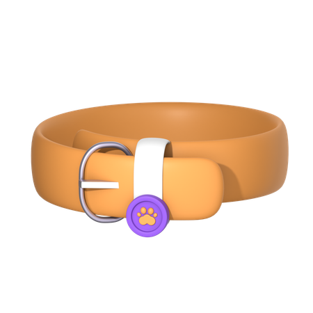 Ceinture pour animaux de compagnie  3D Icon