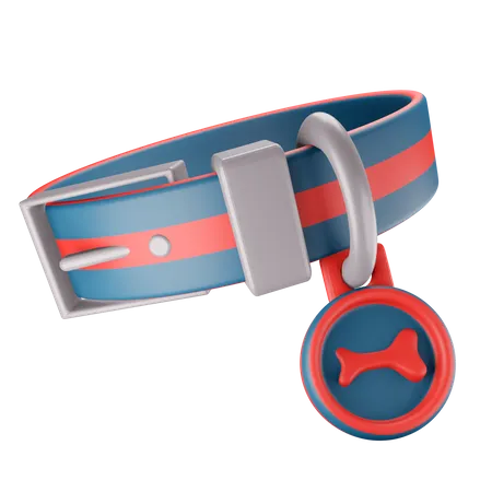 Ceinture pour animaux de compagnie  3D Illustration