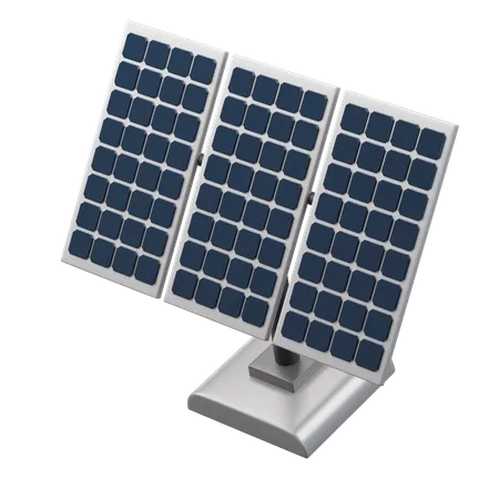 Célula solar  3D Icon