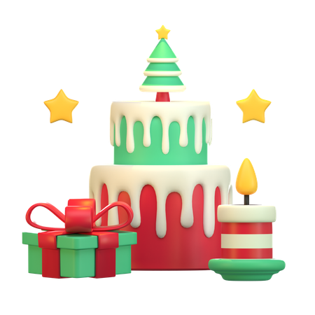 Celebração do Natal  3D Icon