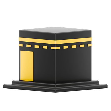 Celebración del Ramadán en la Kaaba  3D Icon