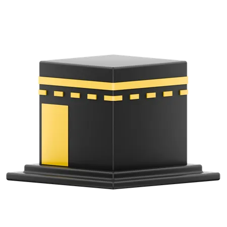 Celebración del Ramadán en la Kaaba  3D Icon