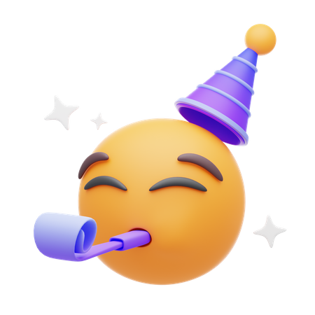 Celebrate Emoji  3D Icon