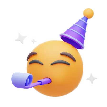 Celebrate Emoji 3D Icon