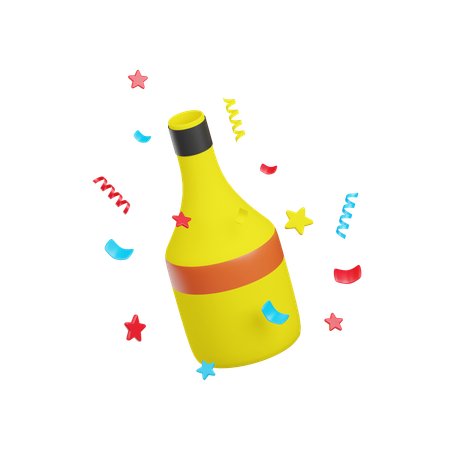 Celebration Confetti  3D Icon