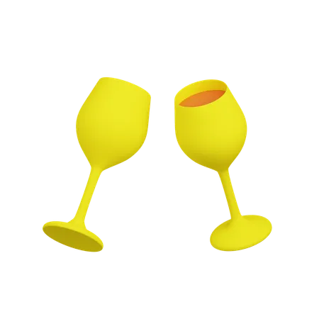 Celebration Drink  3D Icon