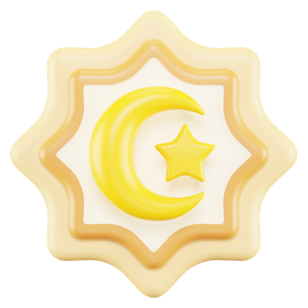 Célébration du Ramadan  3D Icon