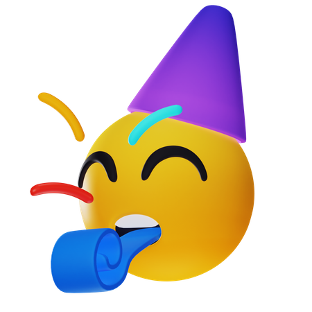 Celebration Emoji  3D Icon