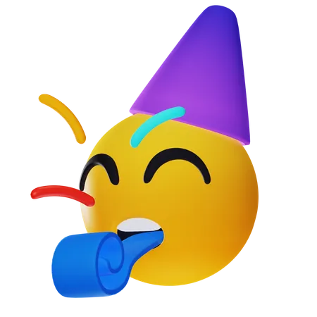 Celebration Emoji 3D Icon
