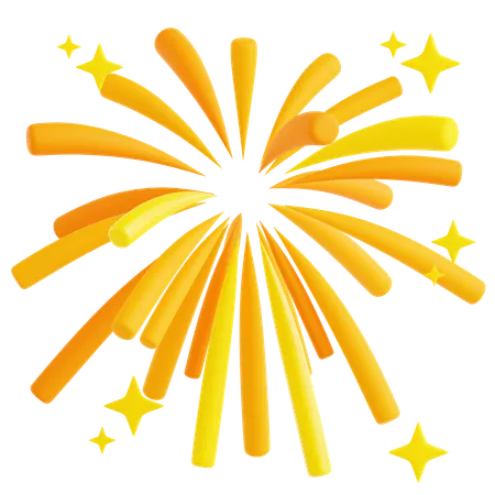 Celebration Firework  3D Icon