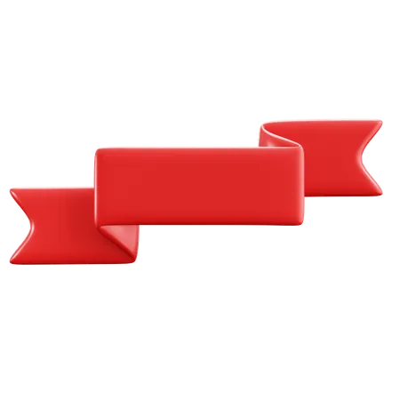 Celebration Ribbon  3D Icon