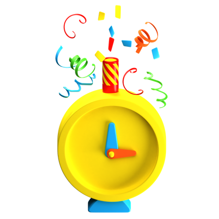 Celebration Time  3D Icon