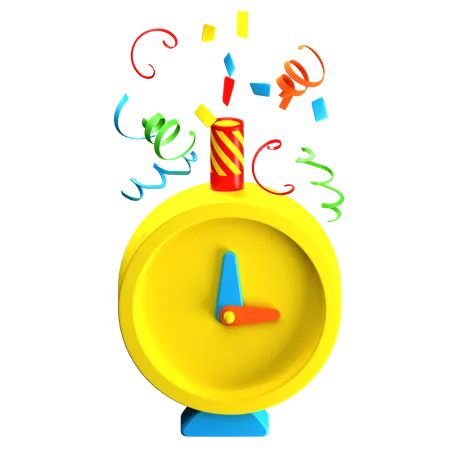 Celebration Time  3D Icon