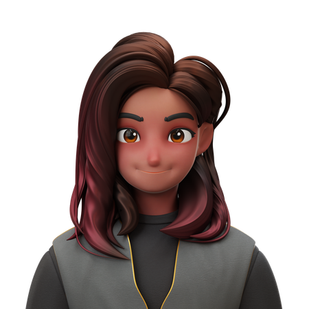 Celebrity Woman  3D Icon