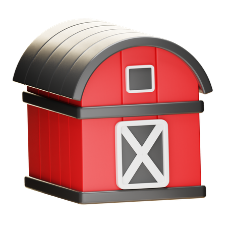 Celeiro  3D Icon