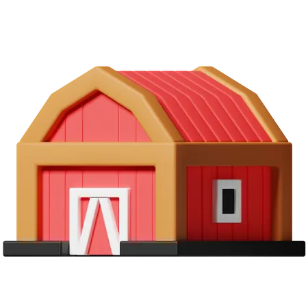 Celeiro  3D Icon